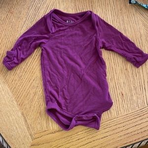 Kyte BABY Purple Long Sleeve Bodysuit